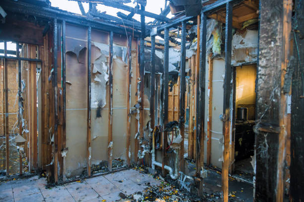 Professional Fire Damage Removal technician working in Bowleys Quarters, MD